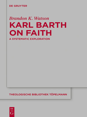 cover image of Karl Barth on Faith